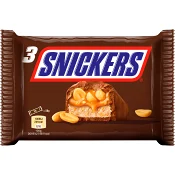 Chokladbar 3-pack Snickers