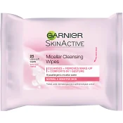 Ansiktsrengöring Tvättservetter Micellar SkinActive 25-p Garnier