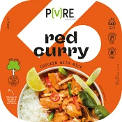 Chicken Red Curry Glutenfri Laktosfri 400g Topsfood Pure