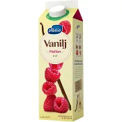 Vaniljyoghurt Hallon utan fruktbitar 2,1% 1000g Valio