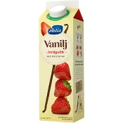 Vaniljyoghurt Jordgubb 2,1% 1000g Valio