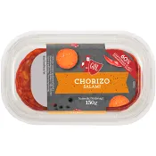 Salami Chorizo skivad 150g Göl Pölser
