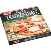 Pizza Tradizionale Mozzarella E Pesto Fryst 385g Dr. Oetker