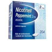 Nicotinell Peppermint Medicinskt tuggummi 2mg 204-p