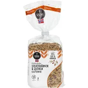 Fröknäcke Solroskärnor & Quinoa Glutenfri 190g Sigdal Bakeri