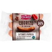 Chorizo de pimenton 90% Kötthalt 240g Scan