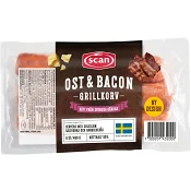 Grillkorv Bacon & Ost 480g Scan