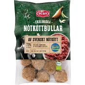 Nötköttbullar Ekolgisk 300g Scan
