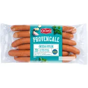 Korv Provencale Örter & Vitlök 75% Kötthalt 300g Scan
