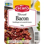 Bacon Tärnad 140g Scan
