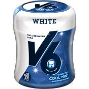 Tuggummi White Cool mint 87g V6