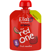 The red one Smoothie av blandade frukter Från 6m Ekologisk 90g Ellas Kitchen