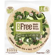 Wrap och Tortilla bröd Glutenfritt 252g Bfree