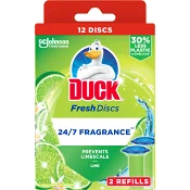 Fresh Disc Lime Refill 12-p Duck