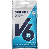 Tuggummi Strenght Sweet menthol Sockerfri 30g V6