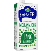 Mellanmjölkdryck Laktosfri Lång hållbarhet 1,5% 1l Arla®