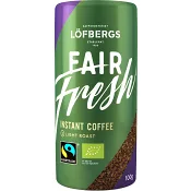 Snabbkaffe Fair Fresh Ekologisk 100g Fairtrade Löfbergs