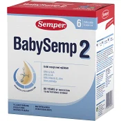 Tillskottsnäring BabySemp 2 Från 6 mån 500g Semper