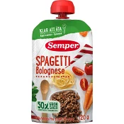 Spagetti bolognese Från 6m Semper