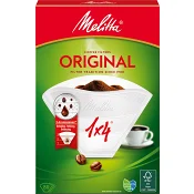 Kaffefilter Orginal Vit 1x4 80-p Miljömärkt Melitta