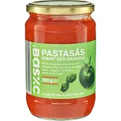 Pastasås Tomat & basilika 690g ICA Basic