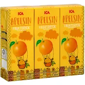 Fruktdryck Apelsin 3-p 60cl ICA