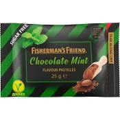 Pastiller Chocolate Mint Sockerfri 25g Fisherman's Friend