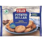 Potatisbullar Fryst 1500g Felix