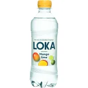 Vatten Kolsyrat Mango Lime 33cl Loka