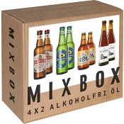 Öl Alkoholfri 33cl 8-p Mixbox