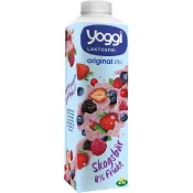 Yoghurt Original Skogsbär 2% Laktosfri 1000g Yoggi®