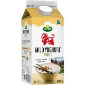Yoghurt Mild Vanilj 2% 1500g Arla Ko®
