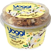 Vaniljyoghurt original med topping 190g Yoggi®