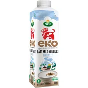 Lättyoghurt Mild Naturell Ekologisk 0,5% 1000g Arla Ko®