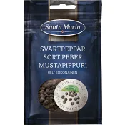 Krydda Svartpeppar Hel 22g Santa Maria