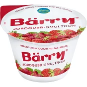 Yoghurt Jordgubb & smultron 2,7% 250g Bärry