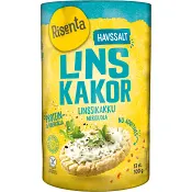 Linskakor Havssalt Glutenfri 100g Risenta