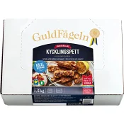 Grillade kycklingspett Grillkrydda Fryst 1,5kg Guldfågeln