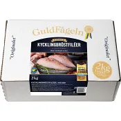 Kycklingbröstfiléer Fryst 2kg Guldfågeln