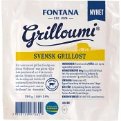 Grilloumi Svensk 200g Fontana