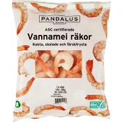 Vannamei räkor 400g Pandalus