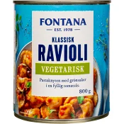 Ravioli i Tomatsås Vegetarisk 800g Fontana