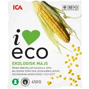 Majs Fryst Ekologisk 450g ICA I love eco