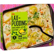 Laxpudding Måltid Fryst 600g ICA