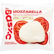 Mozzarella 125g ICA Basic
