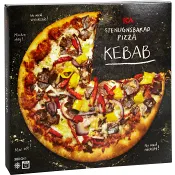 Stenugnsbakad pizza Kebab Fryst 380g ICA
