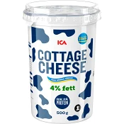 Cottage cheese Naturell 4% 500g ICA