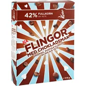 Flingor med Chokladsmak 375g ICA