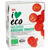 Krossade Tomater 390g KRAV ICA I love eco