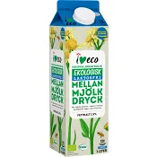 Mellanmjölk Laktosfri 1,5% 1l KRAV ICA I love eco